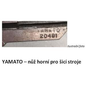 Yamato, nůž, šicí, šicí stroje, šicí stroj Yamato, horní, horní nůž